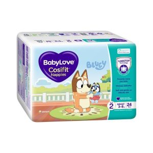 Babylove Cosifit 4-8kg Infant Nappies – 4×24 Handy Pack