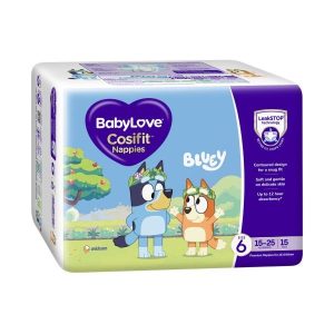 Babylove Cosifit 16kg+ Junior Nappies – 4×15 Handy Pack